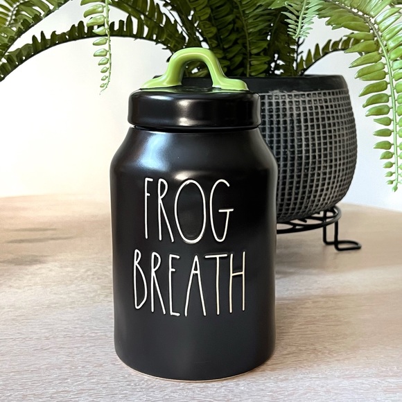 Rae Dunn Accents Rae Dunn Nwt Frog Breath Halloween Ceramic